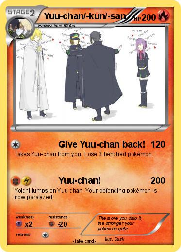Pokemon Yuu-chan/-kun/-san