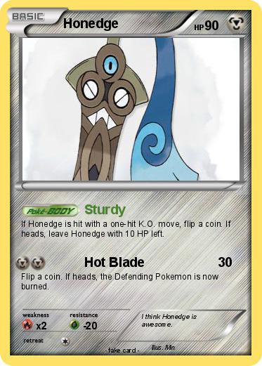 Pokemon Honedge