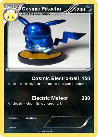 Pokemon Cosmic Pikachu