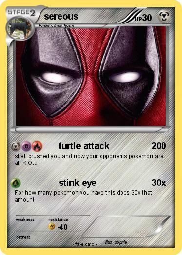 Pokemon sereous