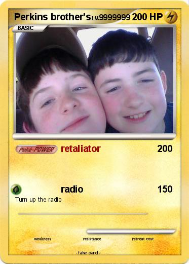 Pokemon Perkins brother's