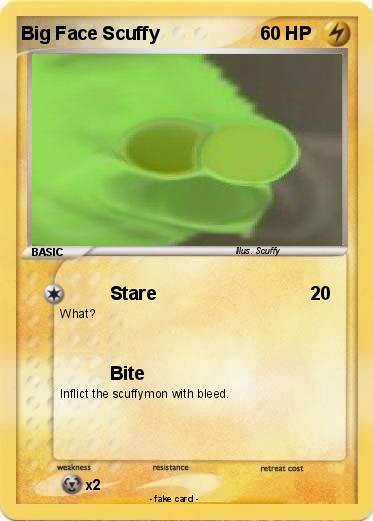 Pokemon Big Face Scuffy