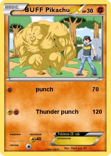 Pokemon BUFF Pikachu