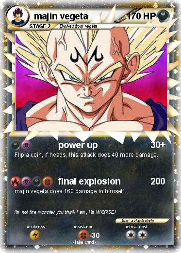 Pokemon majin vegeta