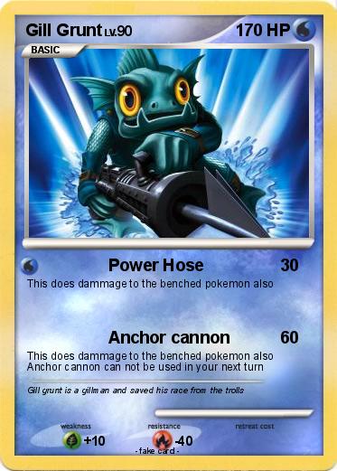 Pokemon Gill Grunt