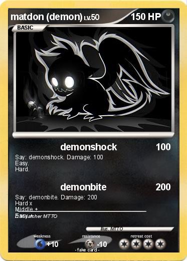 Pokemon matdon (demon)