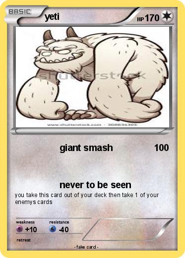 Pokemon yeti
