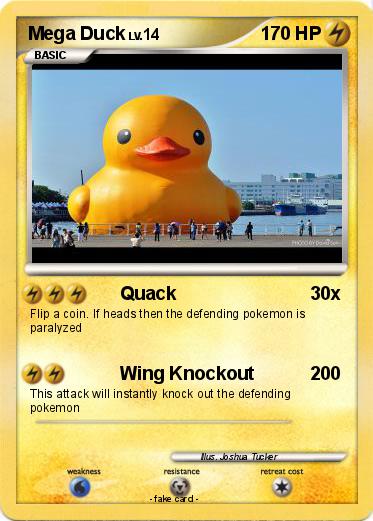 Pokemon Mega Duck