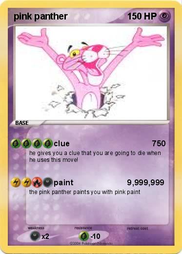 Pokemon pink panther