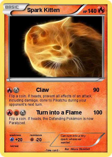 Pokemon Spark Kitten