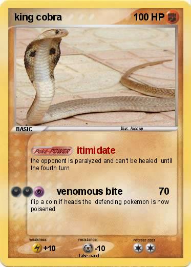 Pokemon king cobra