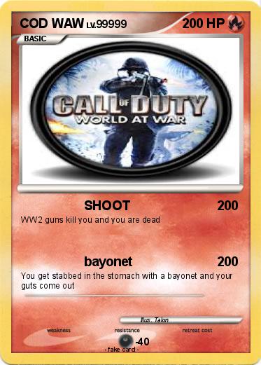 Pokemon COD WAW