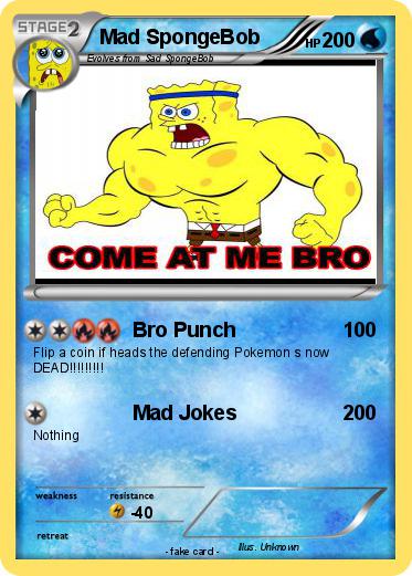 Pokemon Mad SpongeBob