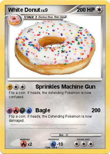Pokemon White Donut