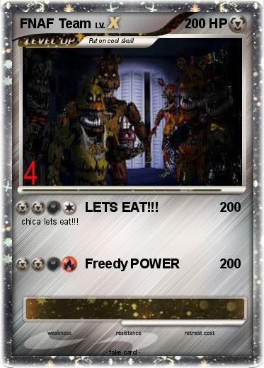 Pokemon FNAF Team