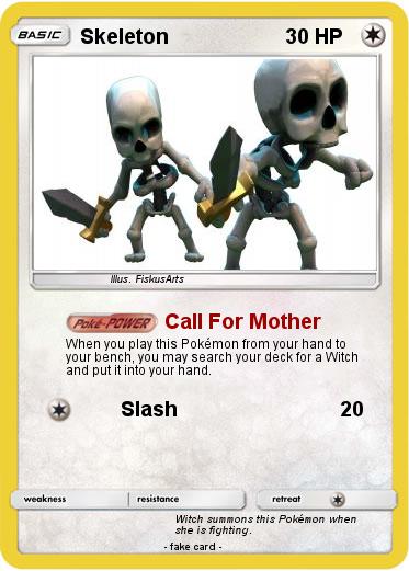 Pokemon Skeleton