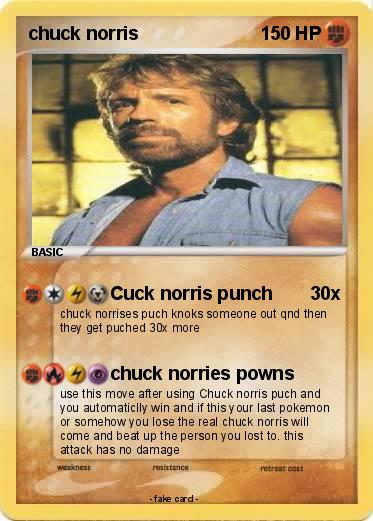 Pokemon chuck norris