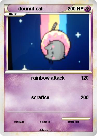 Pokemon dounut cat.
