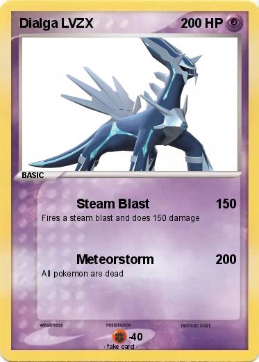 Pokemon Dialga LVZX
