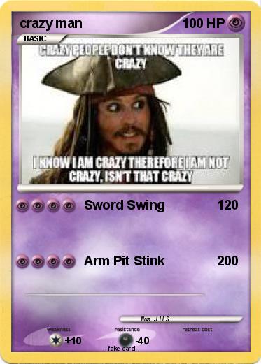 Pokemon crazy man