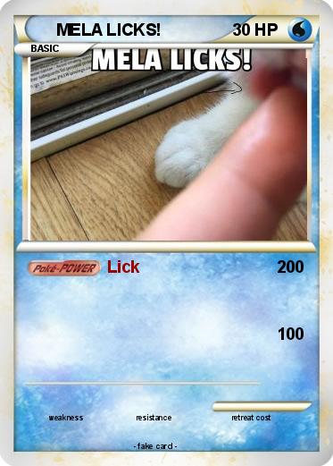 Pokemon MELA LICKS!