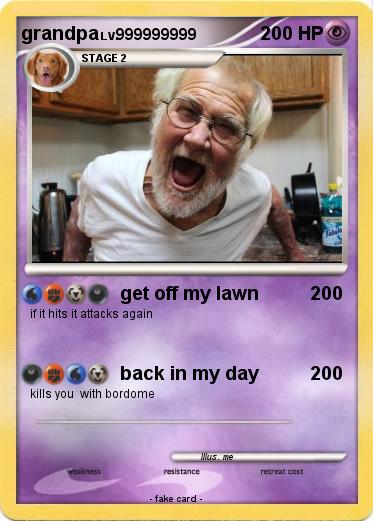 Pokemon grandpa
