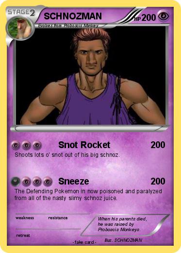 Pokemon SCHNOZMAN