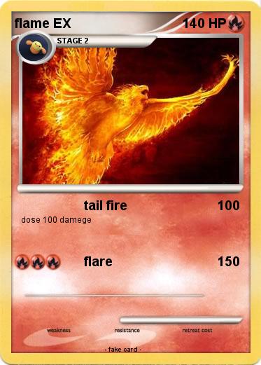 Pokemon flame EX