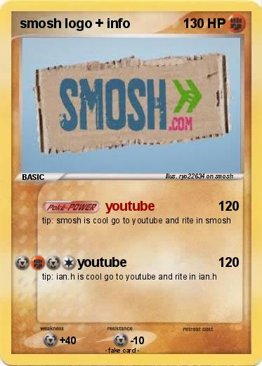 Pokemon smosh logo + info