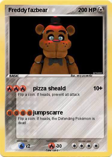 Pokemon Freddy fazbear