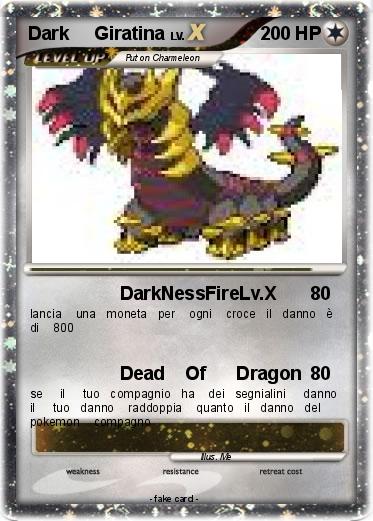 Pokemon Dark     Giratina