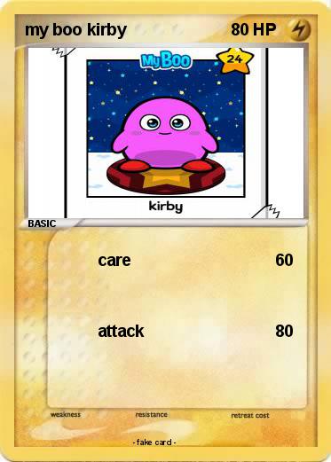 Pokemon my boo kirby