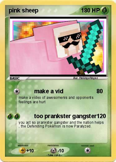 Pokemon pink sheep