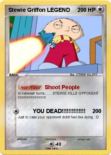 Pokemon Stewie Griffon LEGEND