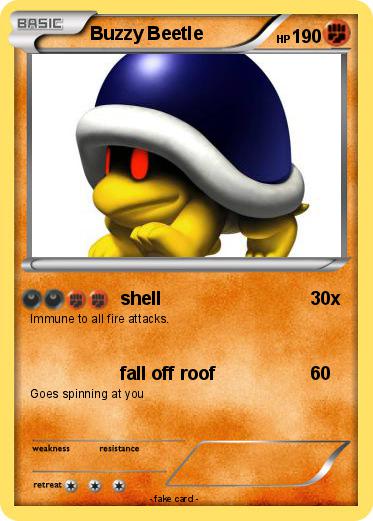 Pokemon Buzzy Beetle