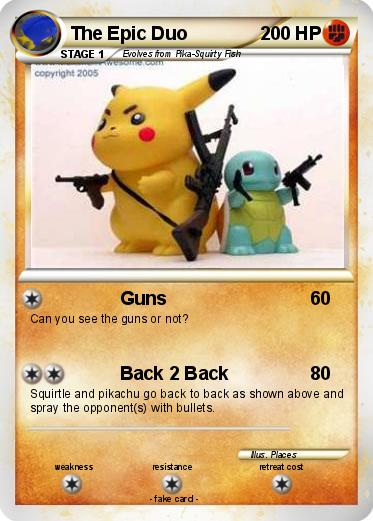 Pokemon The Epic Duo