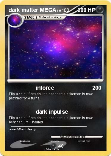 Pokemon dark matter MEGA