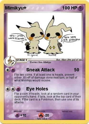 Pokemon Mimikyu+