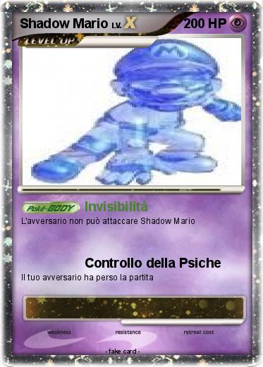 Pokemon Shadow Mario