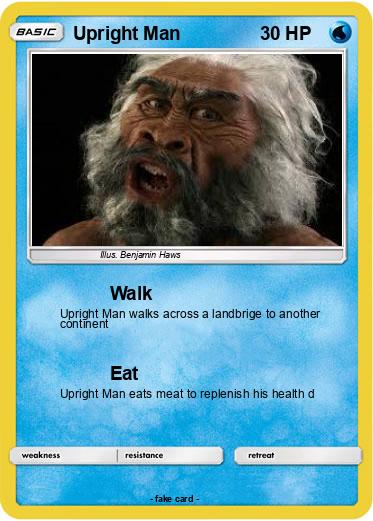 Pokemon Upright Man