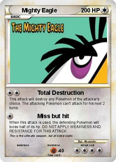 Pokemon Mighty Eagle