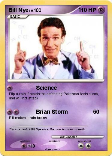 Pokemon Bill Nye