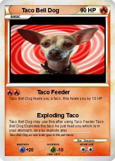 Pokemon Taco Bell Dog