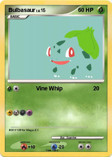 Pokemon Bulbasaur