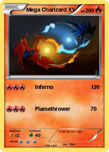 Pokemon Mega Charizard XY
