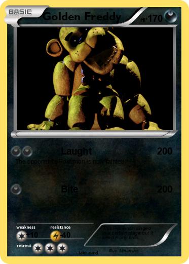 Pokemon Golden Freddy