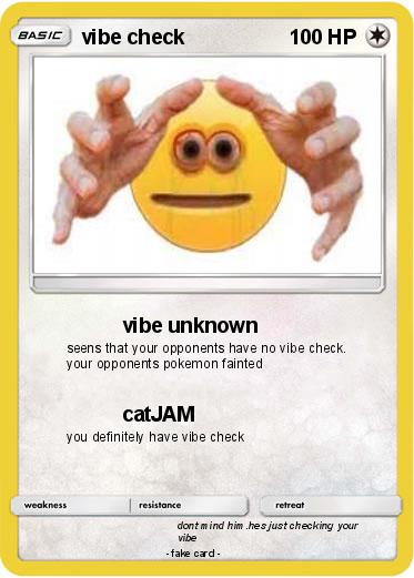 Pokemon vibe check