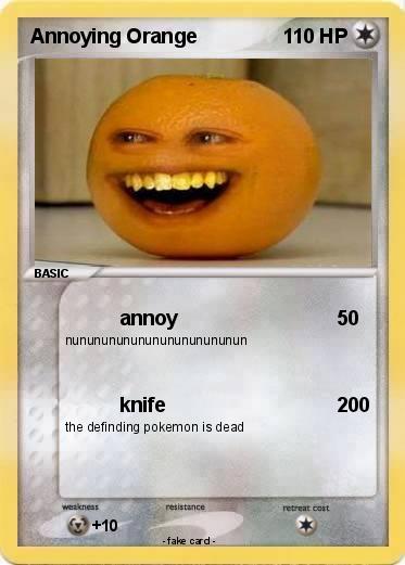 Pokemon Annoying Orange