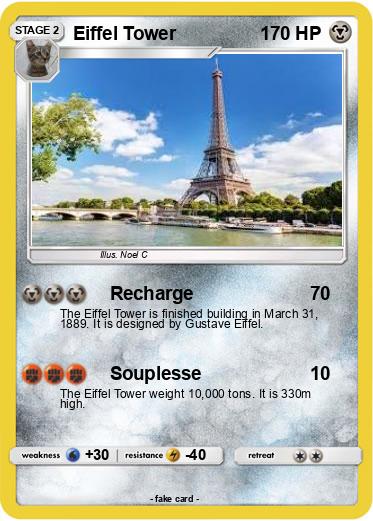 Pokemon Eiffel Tower