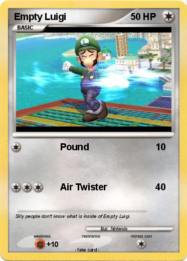 Pokemon Empty Luigi